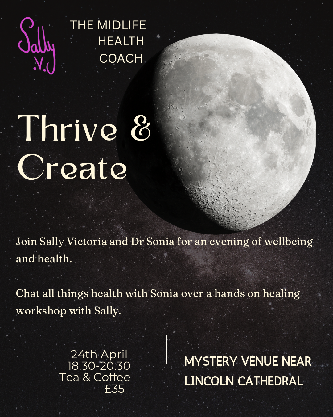 Thrive & Create @Mystery Venue